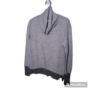 Te Verde Cowl Neck Women's Pullover Sweater Blue‎ Size M